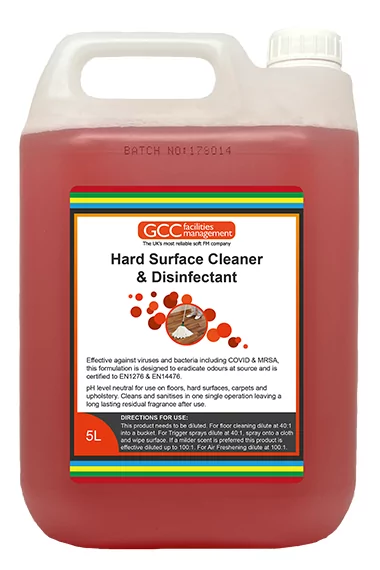 GCC Hygienic Hard Surface Cleaner (5L concentrate)